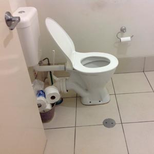Blocked Toilet