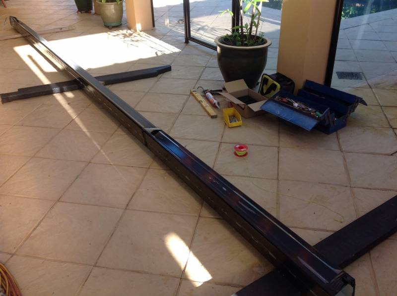 Replacing gutter and down pipes