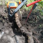 open field water leak