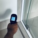 Thermal camera on a shower